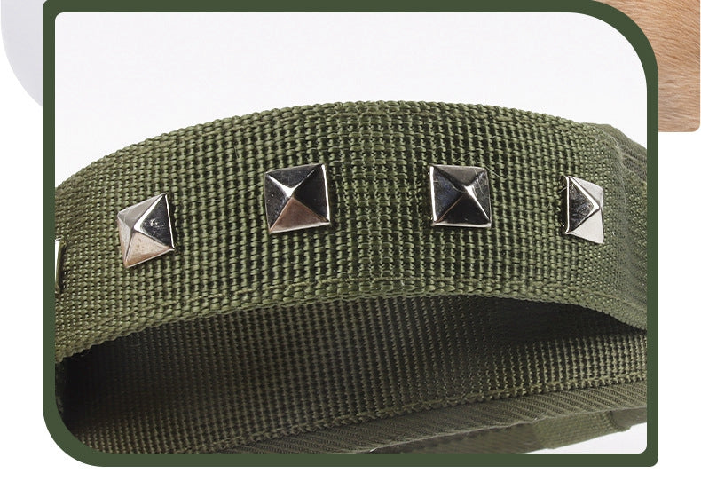 Tactical Military Dog Collar —Rivet Handle Built Tough
