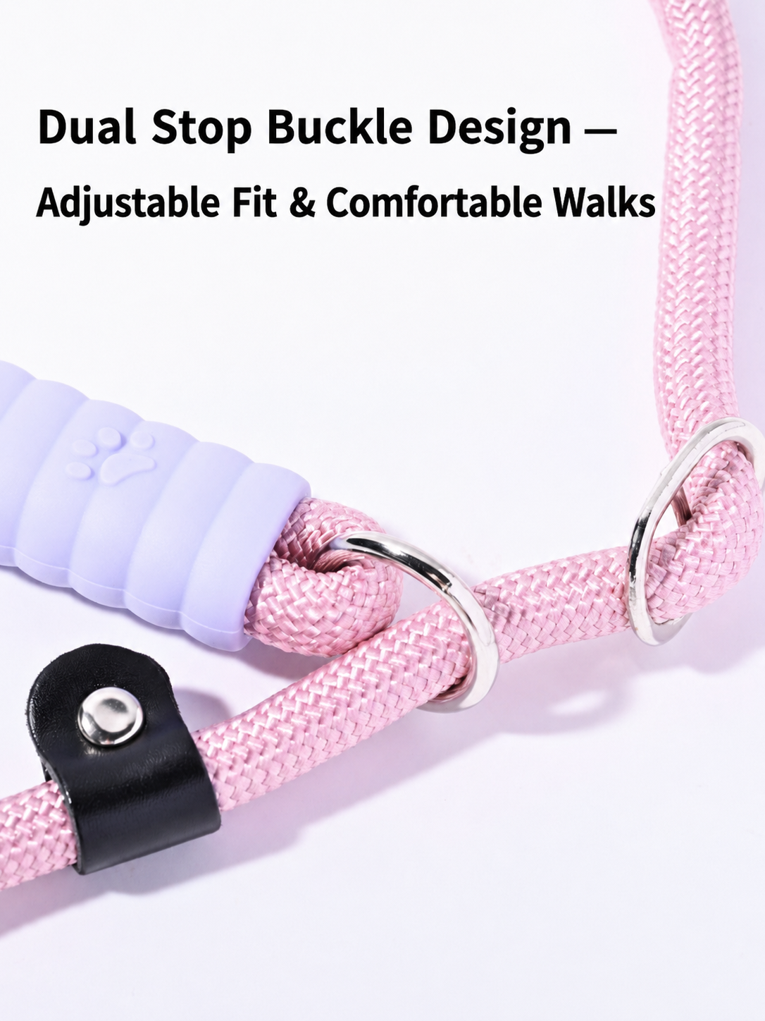 dual stop buckle rope design for comfortable walks and outdoor activities